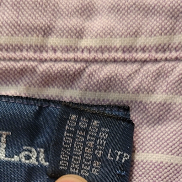 XL Custom Fit Striped Ralph Lauren Dress Shirt - Picture 4 of 4